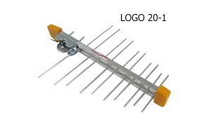 LOGO-20-1 ТВ-антена ефірна активна DVB-T/T2 зовнішня дециметрова